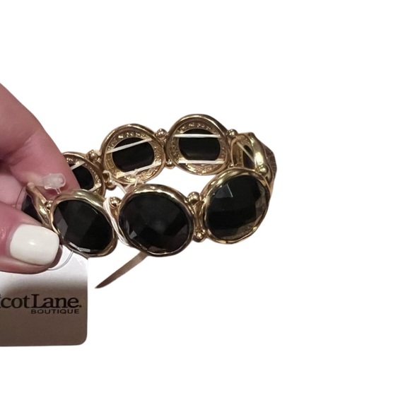 Apricot Lane Jewelry - Apricot Lane Boutique Black and Gold bracelet NWT host pick